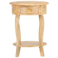 Странична маса, 37x37x61 см, мангово дърво масив