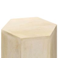 Комплект маси за кафе, 3 бр, манго масив