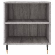 Кафе маса, сив сонома, 102x44,5x50 см, инженерно дърво