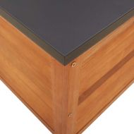 Градинска кутия за съхранение 60x50x55 см евкалипт масив