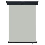 Вертикална тента за балкон, 125x250 см, сива