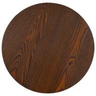 Бистро маса, тъмнокафява, 40 см, МДФ