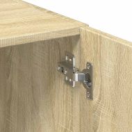 Тесен шкаф, сонома дъб, 50x42,5x225 см, инженерно дърво