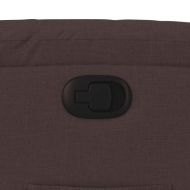 Наклоняем стол, тъмнокафяв, текстил