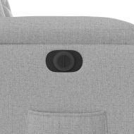 Електрически наклоняем стол, облачно сив, текстил