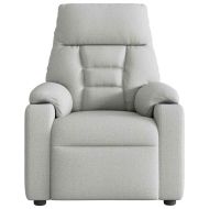 Recliner Chair Cloud Grey Fabric