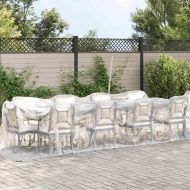 Прозрачен брезент с капси 2х8 м Полиетилен