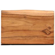 Стенни рафтове, 2 бр, 30x20x3,5 см, акациево дърво масив