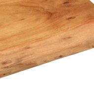 Стенни рафтове, 2 бр, 30x20x3,5 см, акациево дърво масив