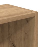 Библиотека, дъб артизан, 31x24x77 см, инженерно дърво