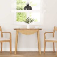 трапезна маса естествено масивно дърво гума