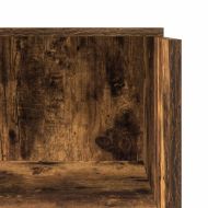 Приемно бюро, опушен дъб, 55x50x103,5 см, инженерно дърво