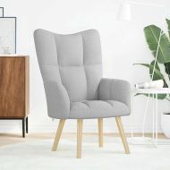 Релаксиращ стол Cloud Grey Fabric