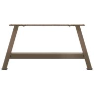 Крака за масичка за кафе, А-образни, 2 бр., 70 x (30-31) см, стомана