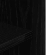 Стойка за аквариум, черен дъб, 75x36x72,5 см, инженерно дърво