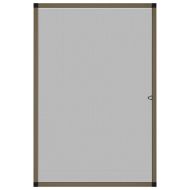 Мрежа против насекоми за прозорци, кафяв, 90x120 см