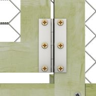 Кокошарник 268x300x190 см импрегниран бор масив