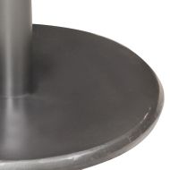 Бар табуретки, 2 бр, състарено кафяво, естествена кожа