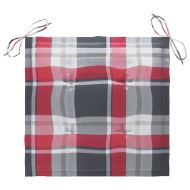 Стифиращи градински столове с възглавници 6 бр тик масив