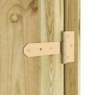 Барака за инструменти, импрегниран бор, 182x76x175 см