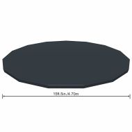 Bestway Покривало за басейн Flowclear, 457 см