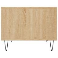 Кафе маса, дъб сонома, 60x50x40 см, инженерно дърво