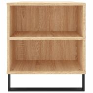 Кафе маса, дъб сонома, 102x44,5x50 см, инженерно дърво