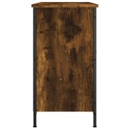 ТB шкаф, опушен дъб, 100x35x65 см, инженерно дърво