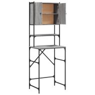 Шкаф за пералня, сив сонома, 68x48,5x194 см