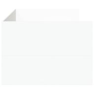 Дневно легло с чекмеджета, без матрак, бял, 100x200 см