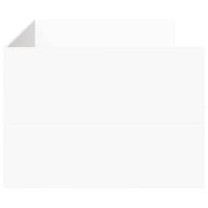 Дневно легло с чекмеджета, без матрак, бяло 90x200 см