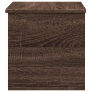 Кутия за съхранение, кафяв дъб, 60x35x35 см, инженерно дърво