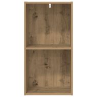 Библиотека, дъб артизан, 40x30x77 см, инженерно дърво