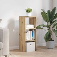 Библиотека стифиращи дъб артизан 30x30x80 см инженерно дърво