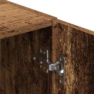 Комплект кухненски шкафове 3 части старо дърво инженерно дърво