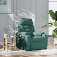 Наклоняем стол, тъмнозелен, текстил