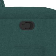 Наклоняем стол, тъмнозелен, текстил