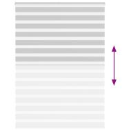 Зеброва щора 165x200 см Ширина на плата 160,9 см Полиестер