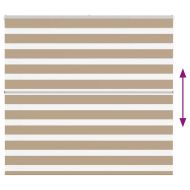 Зеброва щора 155x150 см Ширина на плата 150,9 см полиестер