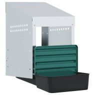 Кутия за пилета с 1 отделение, за стенен монтаж, поцинкована стомана