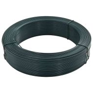 Тел за привързване на ограда 250 м 0,9/1,4 мм стомана зелена