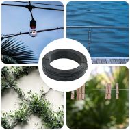 Тел за привързване на ограда 250 м 2,3/3,8 мм стомана антрацит