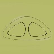 Тоалетно казанче с долен вход за вода, 3/6 л, маслина