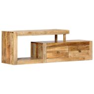 ТВ шкаф, 120x30x40 см, мангово дърво масив