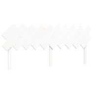 Рамка за легло без матрак, бял, 200x200 см, бор масив