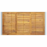 Комплект за хранене в градината 7 pcs сиво и кафяво