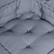 Модулен диван 4 pcs Сив текстил