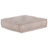 Модулен диван 2 pcs Светло кафяво 140 x 70 x 36 см текстил