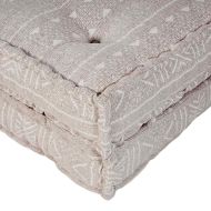 Модулен диван 2 pcs Светло кафяво 140 x 70 x 36 см текстил