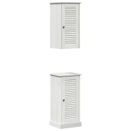 Комплект мебели за баня VIGO 2 pcs антично бяло 37 x 34 x 80 см